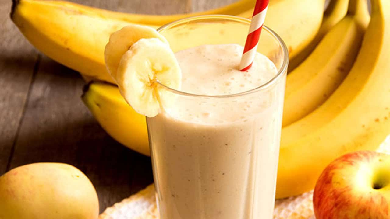 vitamina de banana e maçã 3 tres ingredientes