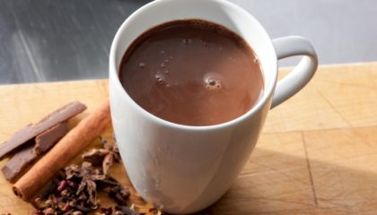 chocolate quente 3 tres ingredientes
